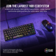CORSAIR Vezetékes Billentyűzet Gaming, K65 PRO MINI RGB 65%, Optical-Mechanical, US, szürke