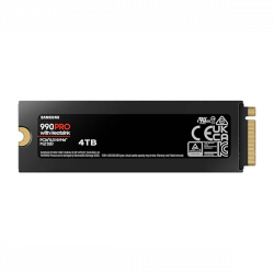 SAMSUNG 990 PRO with Heatsink PCIe 4.0 M.2, 4TB, Black
