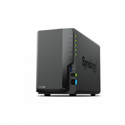 SYNOLOGY NAS 2 fiókos DS224+ Intel Celeron J4125 4x2GHz, 6GB DDR4, 2x1GbE, 2xUSB3.2Gen1