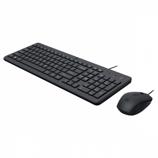 HP vezetékes billentyűzet és optikai egér 150 - fekete
