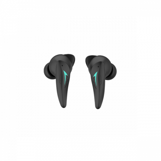 WHITE SHARK TITAN-B, GEB-TWS96B bluetooth In-ear fülhallgató mikrofonnal, ANC, ENC, fekete