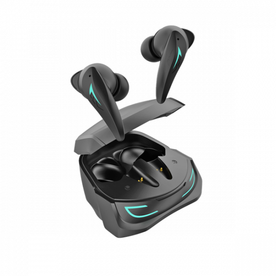 WHITE SHARK TITAN-B, GEB-TWS96B bluetooth In-ear fülhallgató mikrofonnal, ANC, ENC, fekete