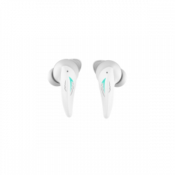 WHITE SHARK TITAN-W, GEB-TWS96W bluetooth In-ear fülhallgató mikrofonnal, ANC, ENC, fehér