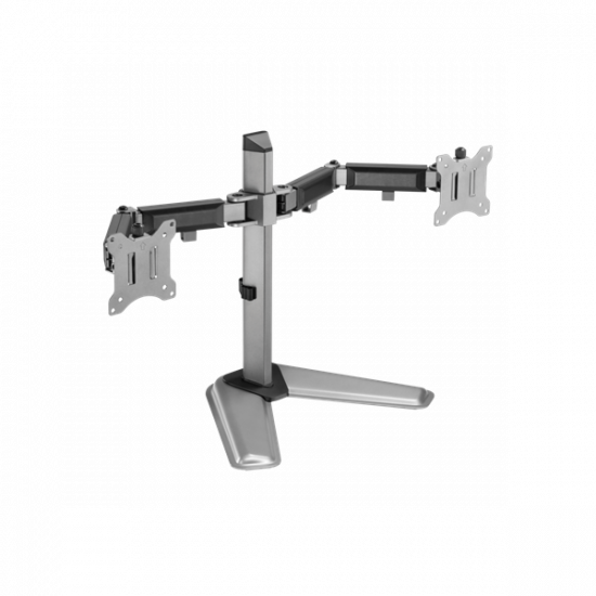 WHITE SHARK TUTANKHAMUN GMS-3206 asztali monitor tartó (dupla), 17"- 32" (43 cm - 81cm)