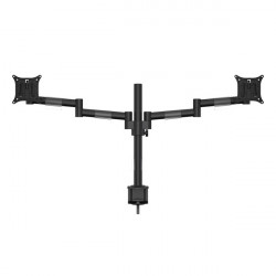 MULTIBRACKETS 2 karos asztali konzol, M VESA Deskmount Officeline Dual Black (15-30", max.VESA: 100x100 mm, 7 kg)