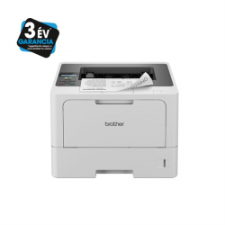 BROTHER Lézernyomtató HLL5210DW, A4, mono, 48 lap/perc, Wifi/LAN/USB, duplex, 1200x1200dpi, 256MB