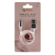 SBOX Kábel, CABLE USB A Male -> 8-pin iPh Male 1.5 m Rose gold - Blister
