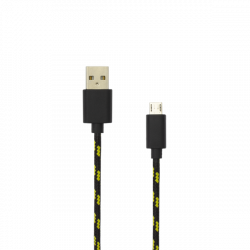 SBOX Kábel, CABLE USB A Male -> MICRO USB Male 1 m Black