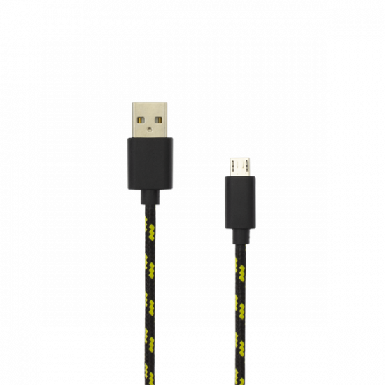 SBOX Kábel, CABLE USB A Male -> MICRO USB Male 1 m Black