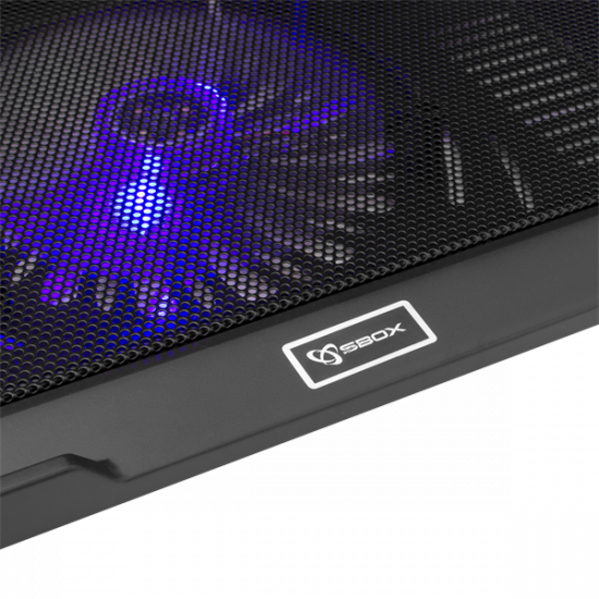 SBOX Notebook hűtőpad, COOLING PAD 15.6"