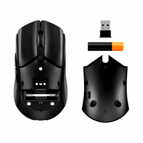 HP HYPERX vezeték nélküli gaming egér Pulsefire Haste 2 Core - fekete