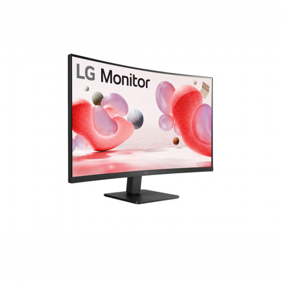 LG Ívelt VA monitor 31.5" 32MR50C-B, 1920x1080, 16:9, 250cd/m2, 5ms, 2xHDMI/VGA
