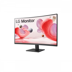 LG Ívelt VA monitor 31.5" 32MR50C-B, 1920x1080, 16:9, 250cd/m2, 5ms, 2xHDMI/VGA