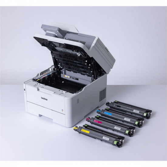BROTHER LED MFP NY/M/S/F MFC-L8340CDW, A4, színes, 30 lap/perc, WiFi/USB, ADF, Duplex, 600x600dpi, 512MB