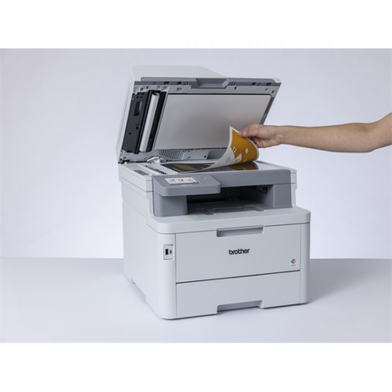 BROTHER LED MFP NY/M/S/F MFC-L8340CDW, A4, színes, 30 lap/perc, WiFi/USB, ADF, Duplex, 600x600dpi, 512MB