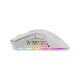 WHITE SHARK LIONEL-W, WGM-5012W vezeték nélküli gamer egér, fehér, 10000 dpi