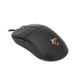 WHITE SHARK BAGDEMAGUS-B, GM-5010B gamer egér, 6D, fekete, 7200 dpi, RGB