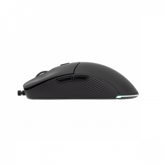 WHITE SHARK BAGDEMAGUS-B, GM-5010B gamer egér, 6D, fekete, 7200 dpi, RGB