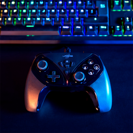 URAGE by HAMA 186075, GAMING URAGE "VENDETTA 300 UNLEASHED", VEZ.NÉKÜLI PC GAMEPAD