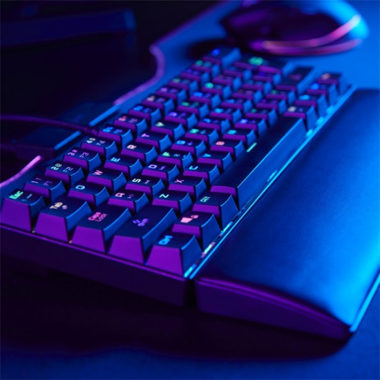URAGE by HAMA 217828, GAMING URAGE EXODUS 760TKL MECHANIKUS MINI BILLENTYŰZET, RGB, RED SWITCH, FEKETE