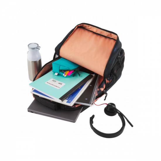 HP hátizsák Campus XL 16.1" - fekete/narancssárga