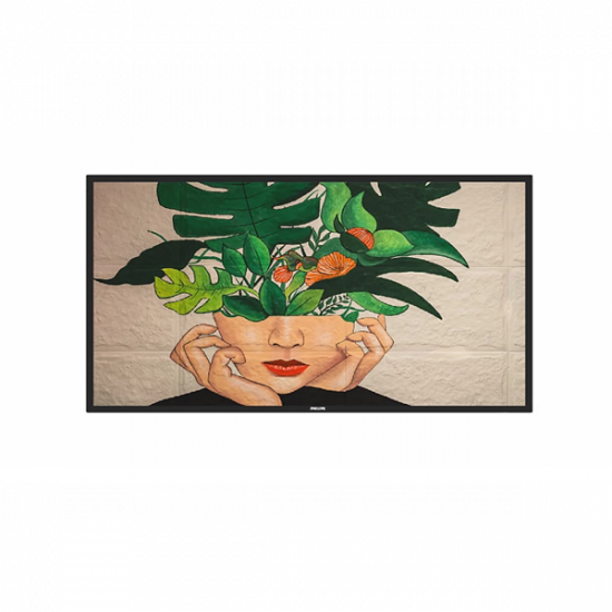 PHILIPS 24/7 Signage kijelző 43" 43BDL4511D/00, 38400x2160, 500 cd/m2, DVI/HDMIx2/DP/USBx2/RJ45/RS232C