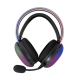WHITE SHARK FIREFLY-B, GH-2342-B gamer fejhallgató, fekete/RGB, (3.5 Jack)