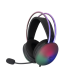 WHITE SHARK FIREFLY-B, GH-2342-B gamer fejhallgató, fekete/RGB, (3.5 Jack)