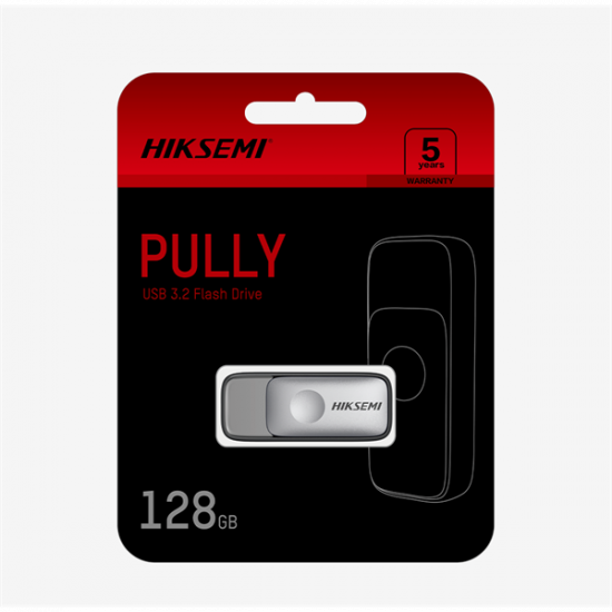HIKSEMI Pendrive 16GB M210S "Pully" U3 USB 3.2, Szürke (HIKVISION)