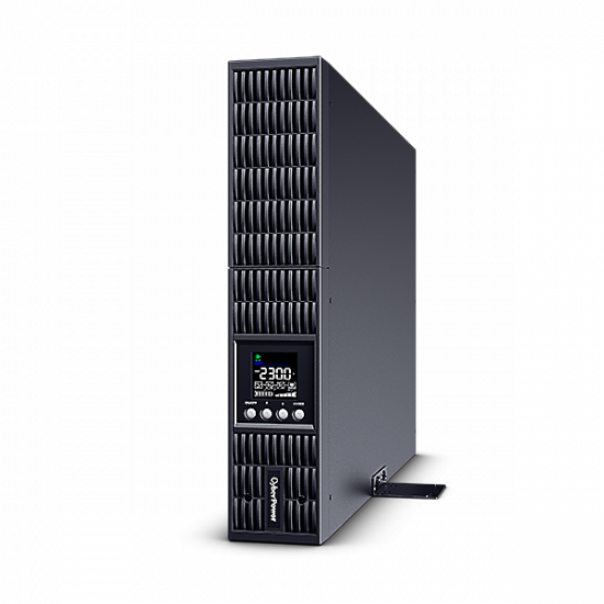 CYBERPOWER UPS, 3000VA/2700W, 8xC13, színes LCD, szünetmentes, tiszta színuszos, online kettős konverzió, rack/tower