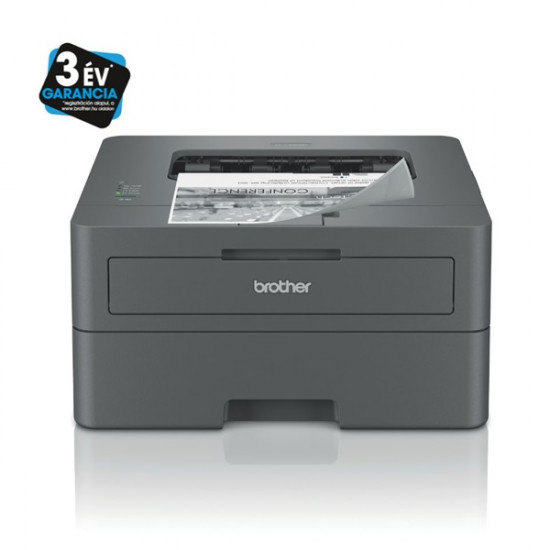 BROTHER Lézernyomtató HL-L2402D, A4, mono, 30 lap/perc, USB, duplex, 1200x1200dpi, 64MB