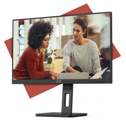 AOC IPS monitor 27" 27E3QAF, 1920x1080, 16:9, 300cd/m2, 4ms, HDMI/DisplayPort/VGA, Pivot, hangszóró