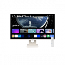 LG Smart IPS monitor 27" 27SR50F-W, 1920x1080, 16:9, 250cd/m2, 14ms, 2xHDMI/2xUSB/Bluetooth/AirPlay, hangszóró