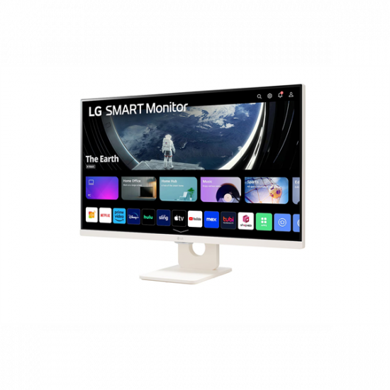 LG Smart IPS monitor 27" 27SR50F-W, 1920x1080, 16:9, 250cd/m2, 14ms, 2xHDMI/2xUSB/Bluetooth/AirPlay, hangszóró