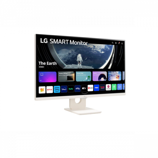 LG Smart IPS monitor 27" 27SR50F-W, 1920x1080, 16:9, 250cd/m2, 14ms, 2xHDMI/2xUSB/Bluetooth/AirPlay, hangszóró
