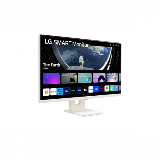LG Smart IPS monitor 27" 27SR50F-W, 1920x1080, 16:9, 250cd/m2, 14ms, 2xHDMI/2xUSB/Bluetooth/AirPlay, hangszóró