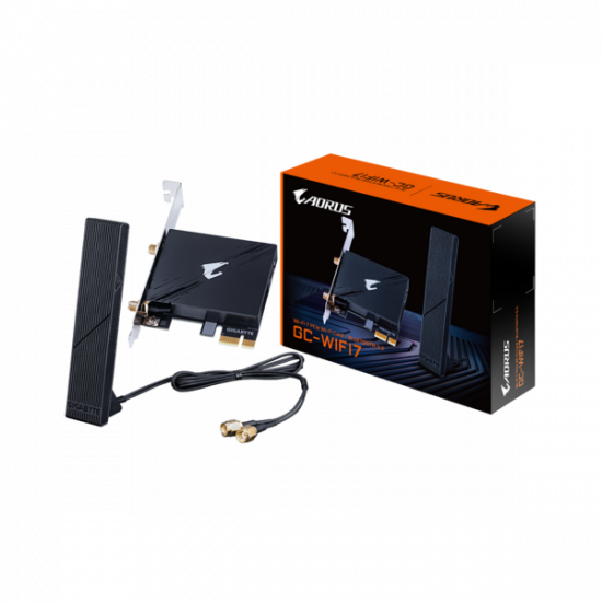 GIGABYTE Wireless Adapter PCI-Express Tri Band BE5800, GC-WIFI7
