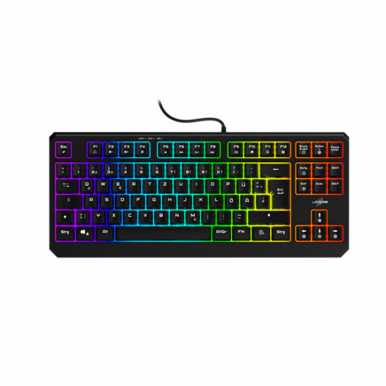 URAGE by HAMA 217818, GAMING URAGE EXODUS 220 TKL BILLENTYŰZET, RGB, FEKETE