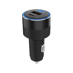 SANDBERG Autós töltő, Car Charger 3in1 130W USB-C PD