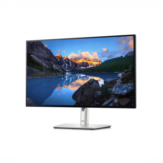 DELL LCD Monitor 27" U2724D LED Edgelight 2560x1440, 120Hz, 2000:1, 350cd, 5ms, DP HDMI 2x USB-C, Thunderbolt, Ezüst
