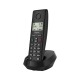 GIGASET DECT telefon, PURE 200, fekete