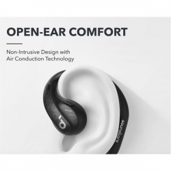 ANKER Vezeték Nélküli Fülhallgató, Soundcore AeroFit Pro, fekete - A3871G11