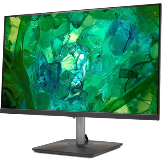 ACER IPS Vero Monitor RS242Ybpamix 23,8", 16:9 FHD, 100Hz, FreeSync, 1ms, 250nits, HDMI, VGA, MM, fekete