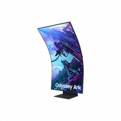 SAMSUNG Ívelt Gaming 165Hz VA monitor 55" G97NC, 3840x2160, 16:9, 600cd/m2, 1ms, 3xHDMI/DP/2xUSB/LAN/WiFi/BT, hangszóró