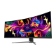 MSI Monitor GAMING MPG 491CQP QD-OLED Ívelt 49" 5120x1440, 32:9, 1800R, 0,03ms, 144Hz, 2x HDMI, DP, USB-C, Black
