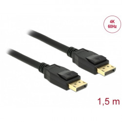 DELOCK kábel DisplayPort 2.0 male / male összekötő 10K 60Hz 54 Gbps 3m
