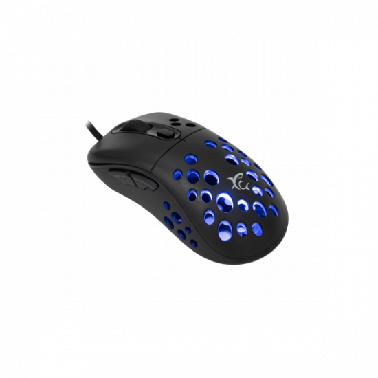 WHITE SHARK AZRAEL-B, GM-5013B gamer egér,6D, fekete, 7200 dpi, RGB