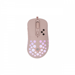 WHITE SHARK AZRAEL-P, GM-5013P gamer egér,6D, pink, 7200 dpi, RGB
