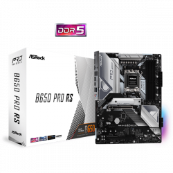 ASROCK Alaplap AM5 B650 PRO RS AMD B650, ATX