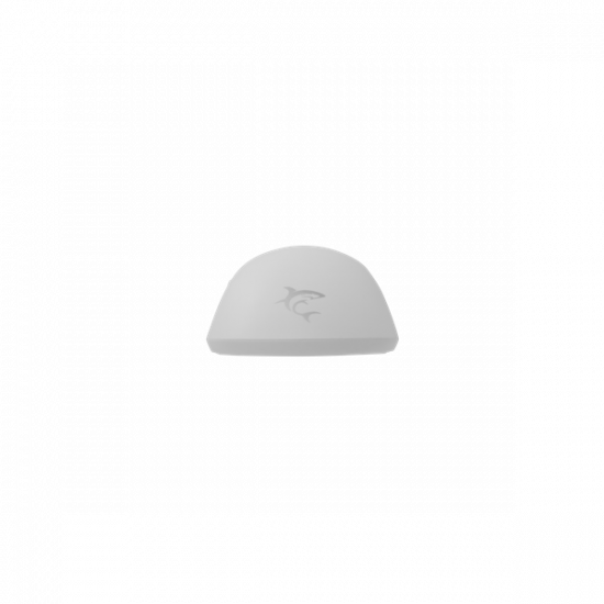 WHITE SHARK GRAPHENE-W, GM-5014W gamer egér,6D, fehér, 6200 dpi, RGB
